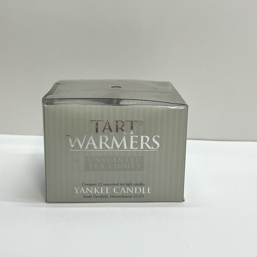 yankee candle tart warmers 12‎ unscented tea light candles